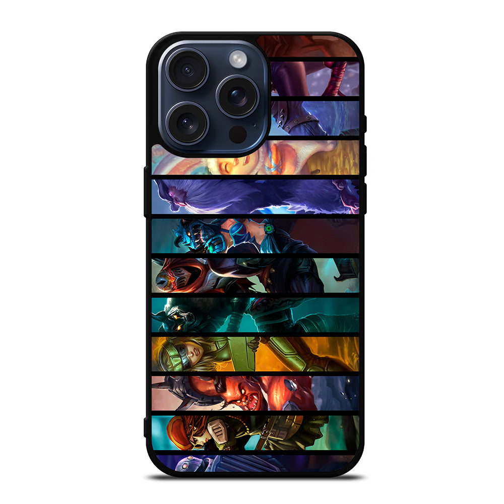 LEAGUE OF LEGENDS CHAMPIONS iPhone 15 Pro Max Case Cover