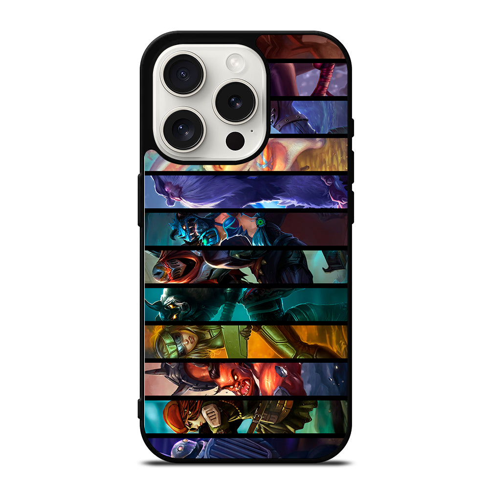 LEAGUE OF LEGENDS CHAMPIONS iPhone 15 Pro Case Cover
