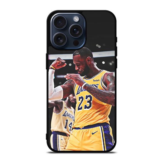 LEBRON JAMES BASKETBALL iPhone 15 Pro Max Case Cover