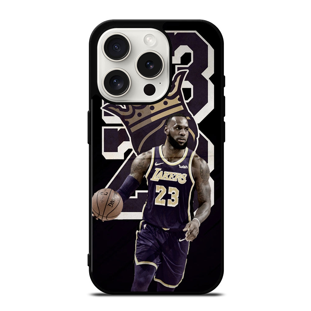 LEBRON JAMES KING iPhone 15 Pro Case Cover