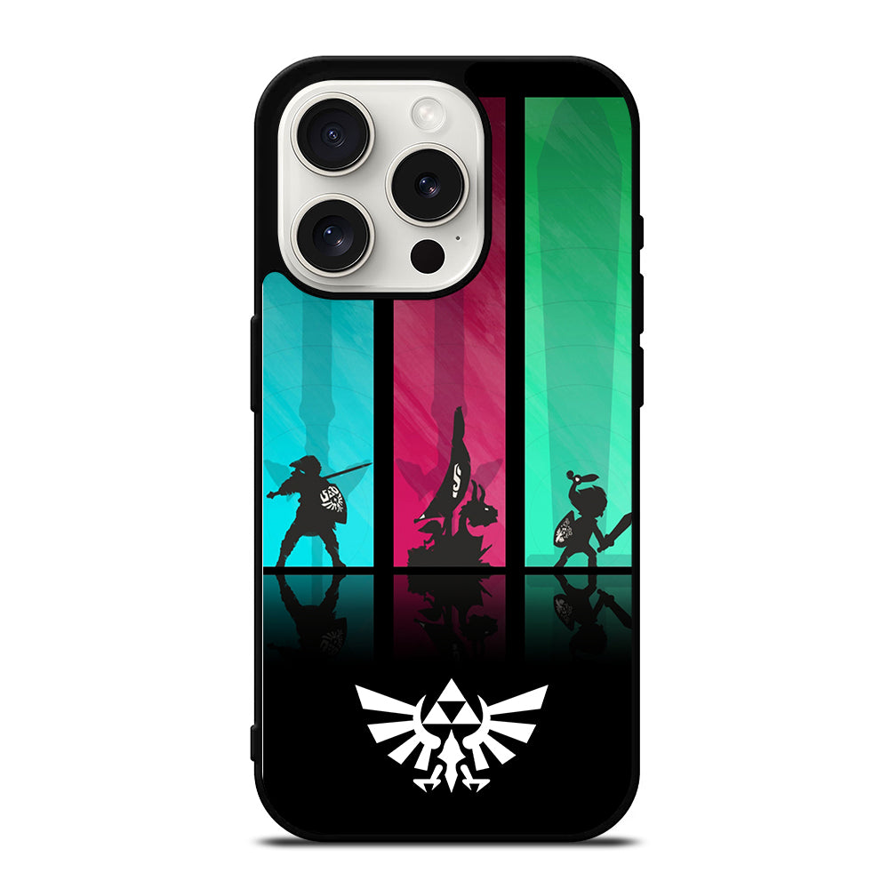 LEGEND OF ZELDA CARTOON iPhone 15 Pro Case Cover