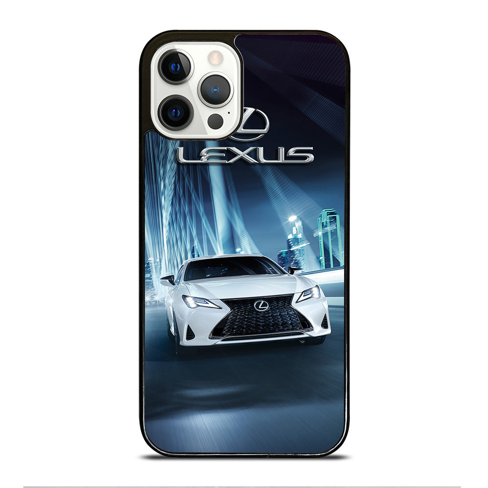 LEXUS WHITE CAR iPhone 12 Pro Case Cover