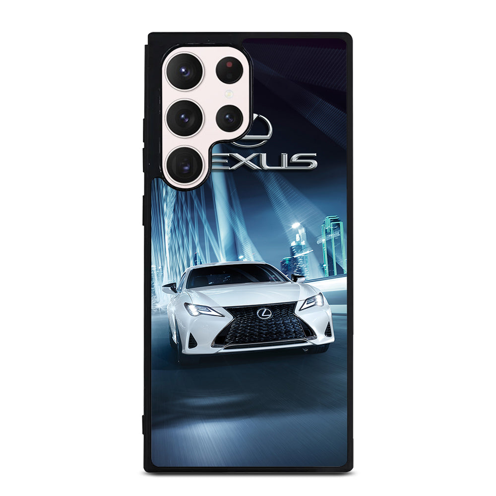 LEXUS WHITE CAR Samsung Galaxy S23 Ultra Case Cover