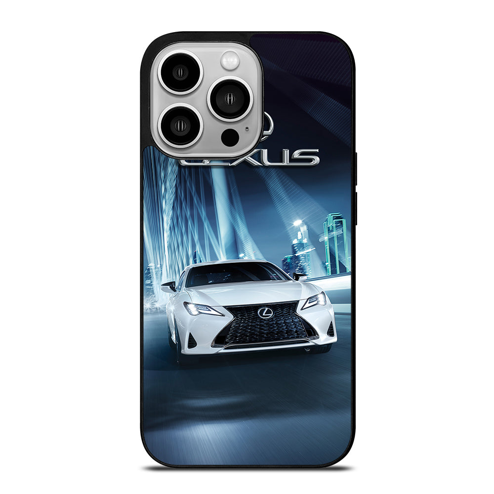 LEXUS WHITE CAR iPhone 14 Pro Case Cover