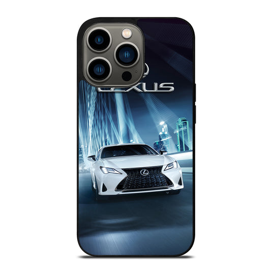 LEXUS WHITE CAR iPhone 13 Pro Case Cover