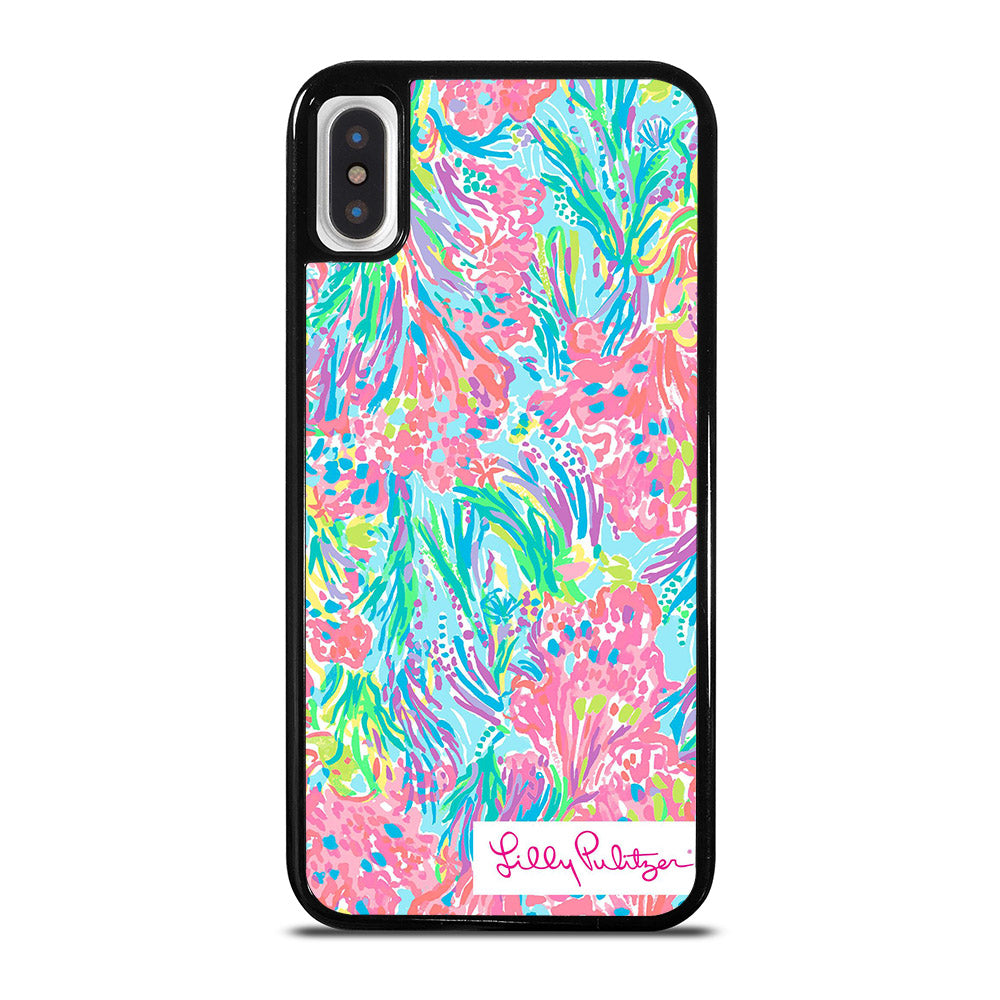 LILLY PULITZER PALM BEACH CORAL iPhone X / XS Case Cover