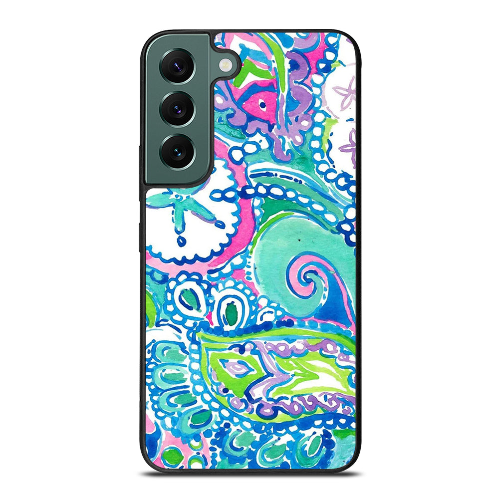 LILLY PULITZER PATTERN Samsung Galaxy S22 Case Cover