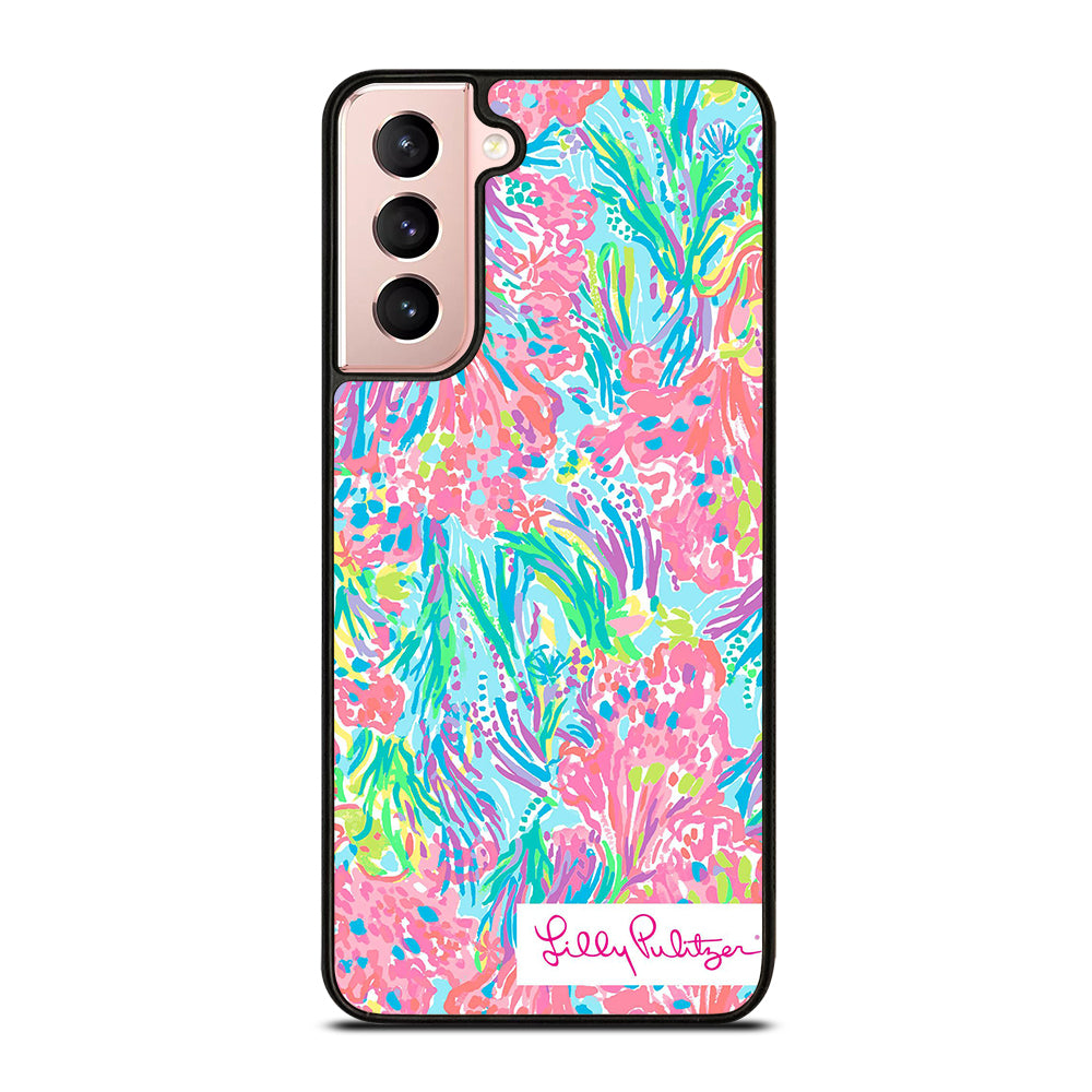 LILLY PULITZER PALM BEACH CORAL Samsung Galaxy S21 Case Cover