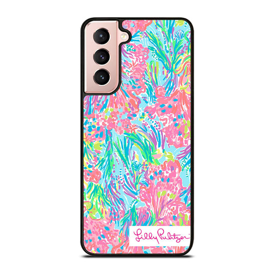 LILLY PULITZER PALM BEACH CORAL Samsung Galaxy S21 Case Cover