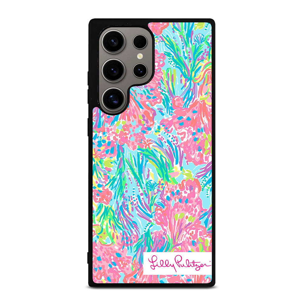 LILLY PULITZER PALM BEACH CORAL Samsung Galaxy S24 Ultra Case Cover