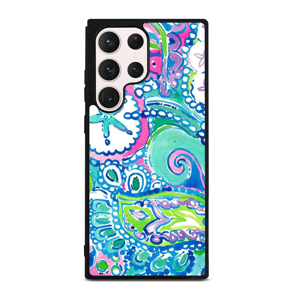 LILLY PULITZER PATTERN Samsung Galaxy S23 Ultra Case Cover