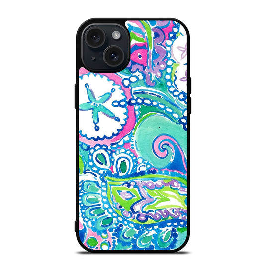LILLY PULITZER PATTERN iPhone 15 Plus Case Cover