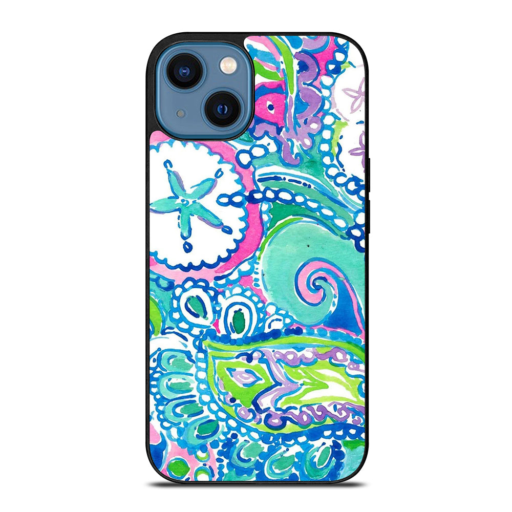 LILLY PULITZER PATTERN iPhone 14 Case Cover