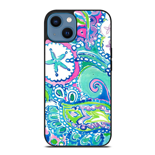 LILLY PULITZER PATTERN iPhone 14 Case Cover