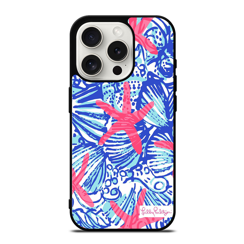 LILLY PULITZER SHE SHE SHELL iPhone 15 Pro Case Cover