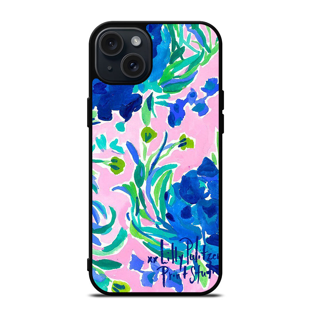 LILLY PULITZER SWEET PEA iPhone 15 Plus Case Cover casecentro LILLY PULITZER SWEET PEA iPhone 15 Plus Case Cover casecentro