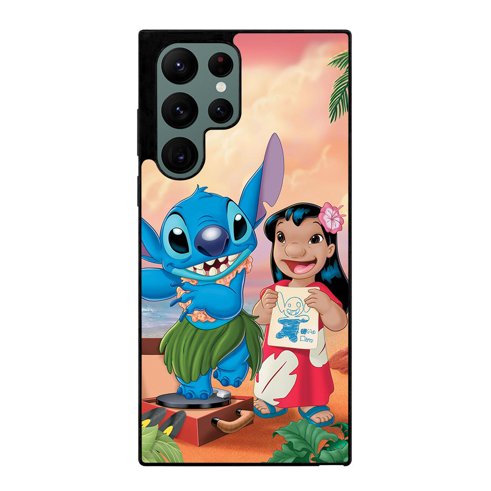 LILO AND STITCH CARTOON Samsung Galaxy S22 Ultra Case Cover