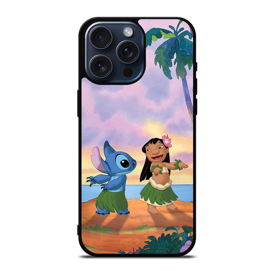 LILO AND STITCH DANCE iPhone 15 Pro Max Case Cover
