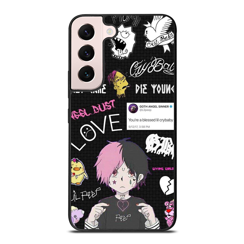 LIL PEEP RAPPER CARTOON Samsung Galaxy S22 Plus Case Cover