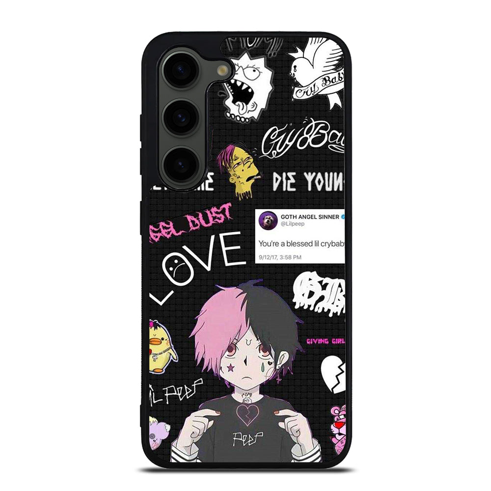 LIL PEEP RAPPER CARTOON Samsung Galaxy S23 Plus Case Cover