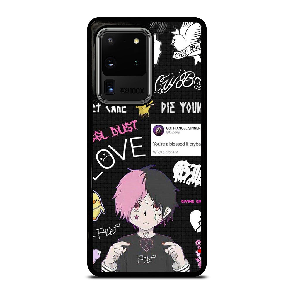 LIL PEEP RAPPER CARTOON Samsung Galaxy S20 Ultra Case Cover