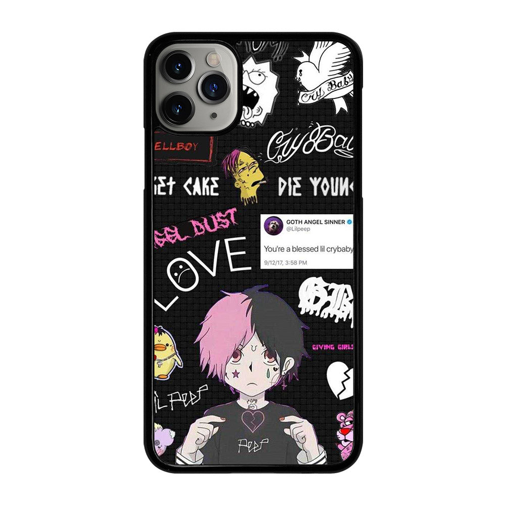 LIL PEEP RAPPER CARTOON iPhone 11 Pro Max Case Cover
