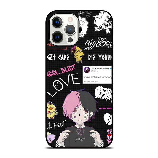 LIL PEEP RAPPER CARTOON iPhone 12 Pro Max Case Cover