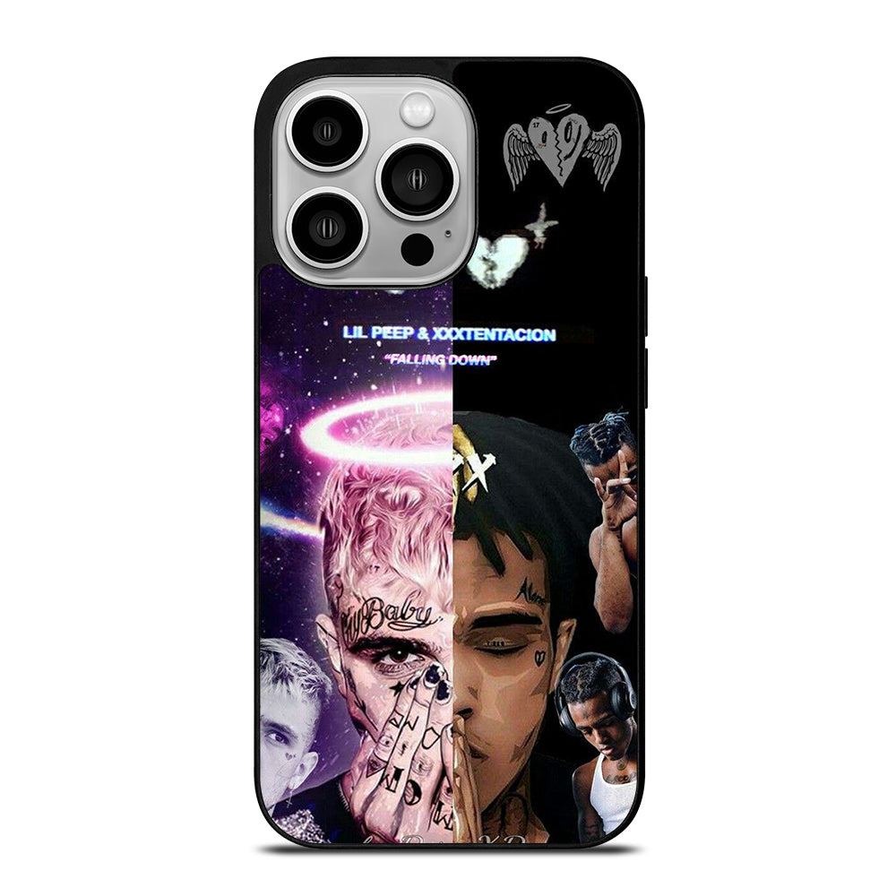 LIL PEEP X JUICE WRLD XXTENTACION RAPPER iPhone 14 Pro Case Cover
