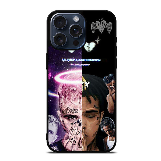 LIL PEEP X JUICE WRLD XXTENTACION RAPPER iPhone 15 Pro Max Case Cover