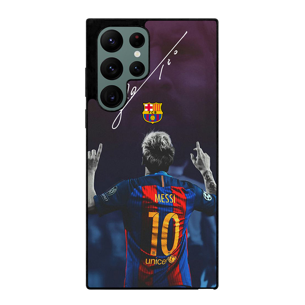 LIONEL MESSI 10 FCB 4 Samsung Galaxy S22 Ultra Case Cover