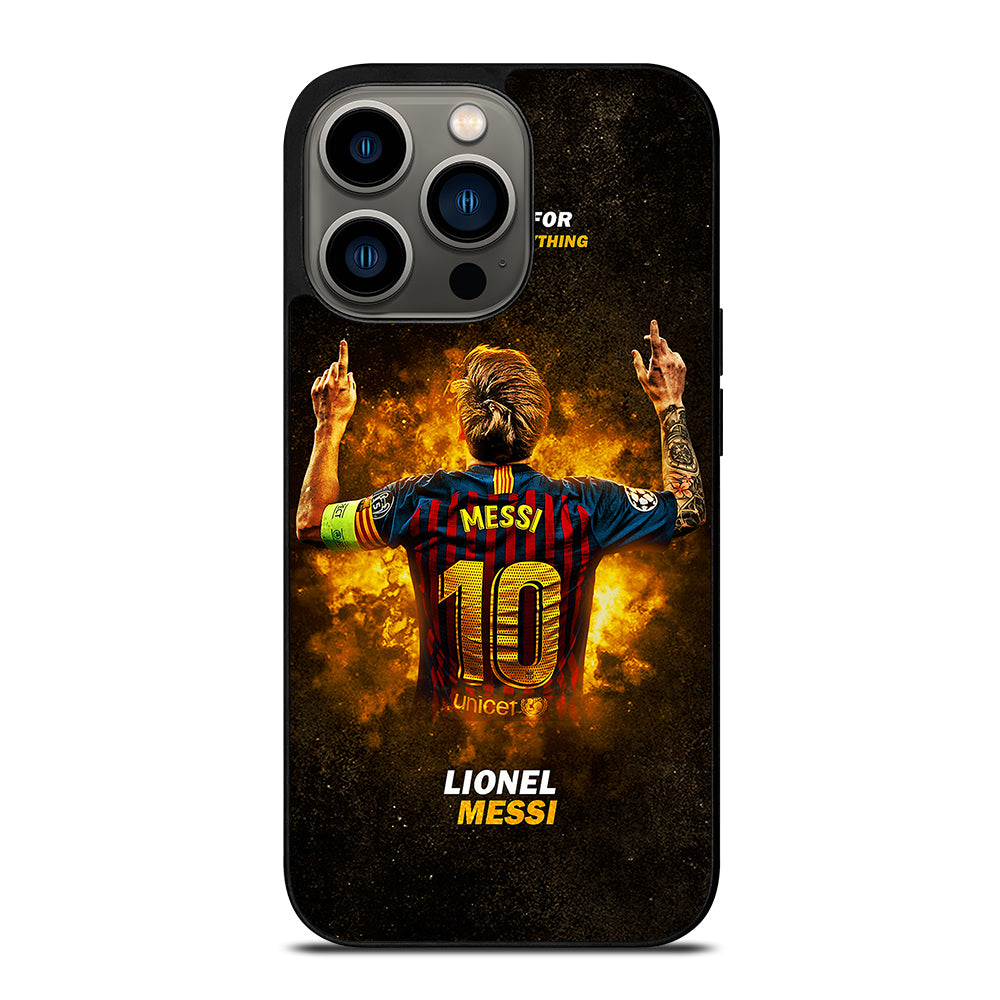 LIONEL MESSI 10 FCB 1 iPhone 13 Pro Case Cover