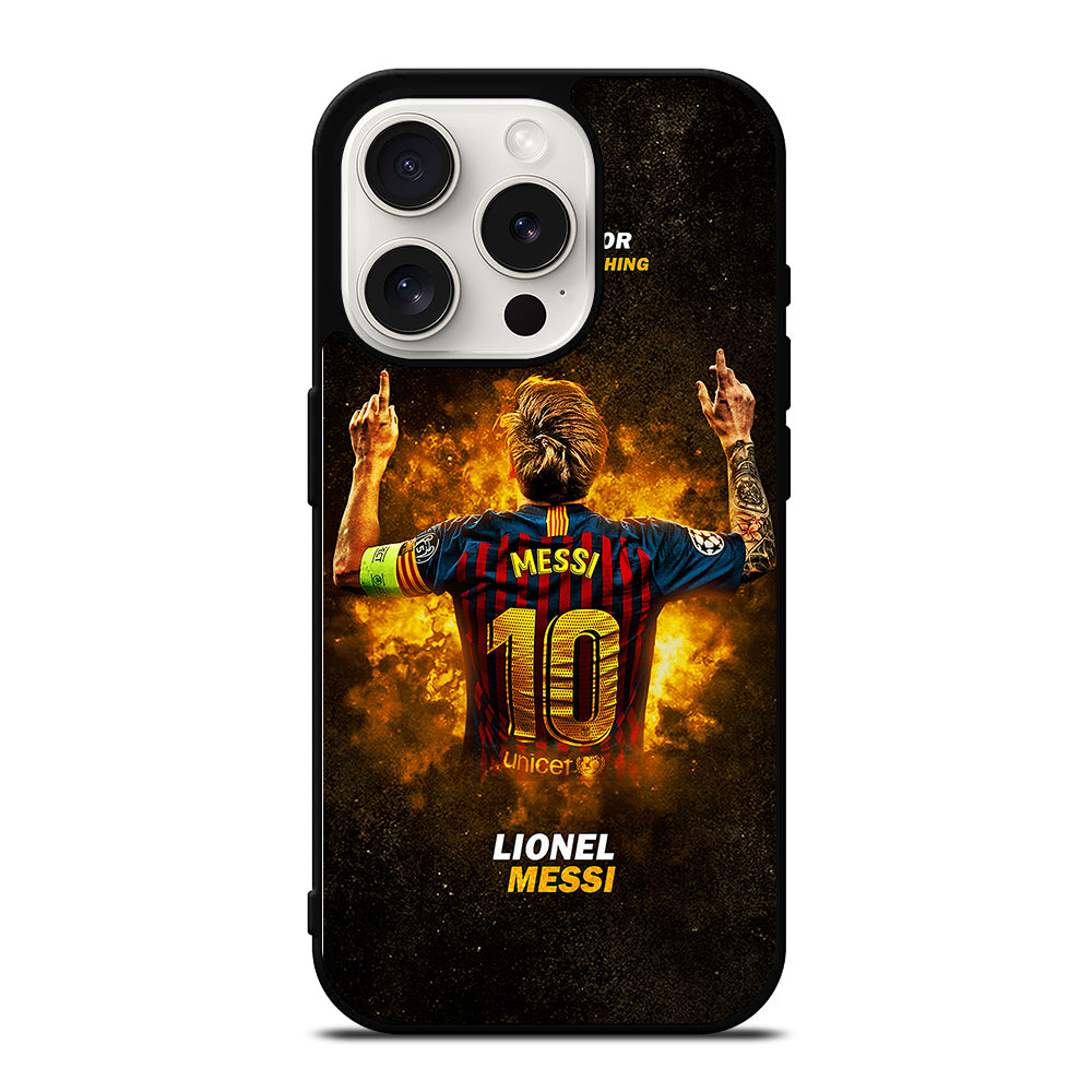 LIONEL MESSI 10 FCB 1 iPhone 15 Pro Case Cover