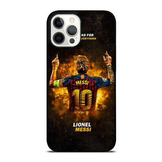 LIONEL MESSI 10 FCB 1 iPhone 12 Pro Max Case Cover