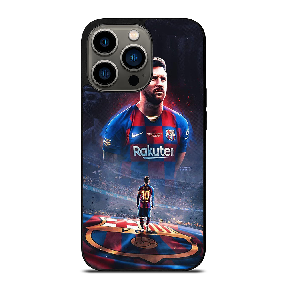 LIONEL MESSI 10 FCB 3 iPhone 13 Pro Case Cover
