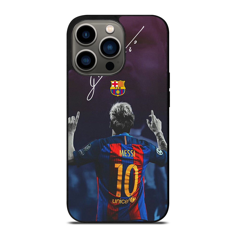 LIONEL MESSI 10 FCB 4 iPhone 13 Pro Case Cover