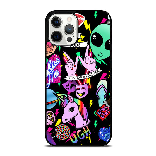 LISA FRANK COLLAGE iPhone 12 Pro Max Case Cover