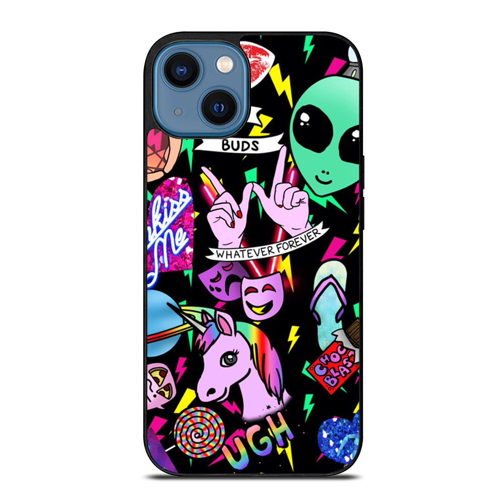 LISA FRANK COLLAGE iPhone 14 Case Cover