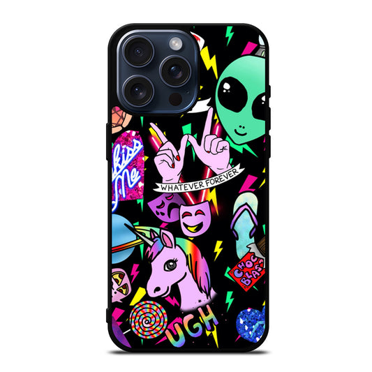 LISA FRANK COLLAGE iPhone 15 Pro Max Case Cover