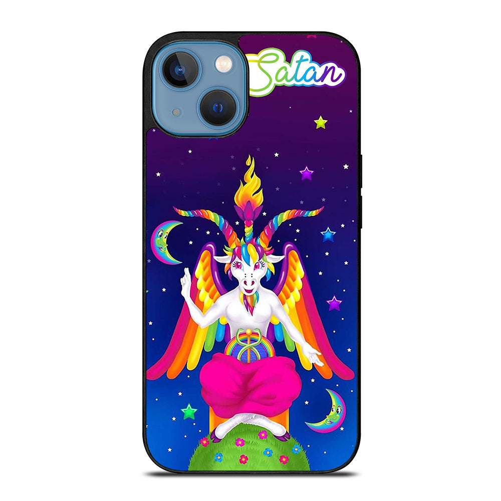 LISA FRANK RAINBOW BAPHOMET iPhone 13 Case Cover