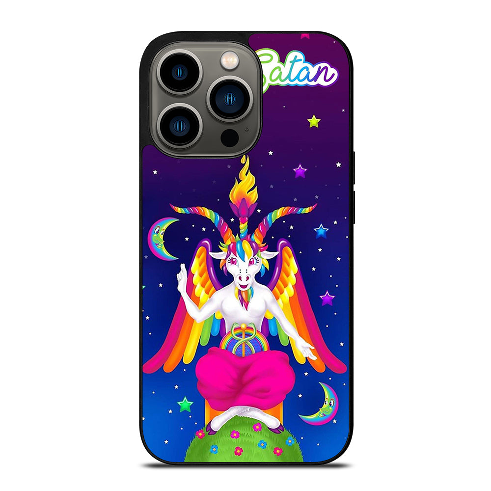 LISA FRANK RAINBOW BAPHOMET iPhone 13 Pro Case Cover