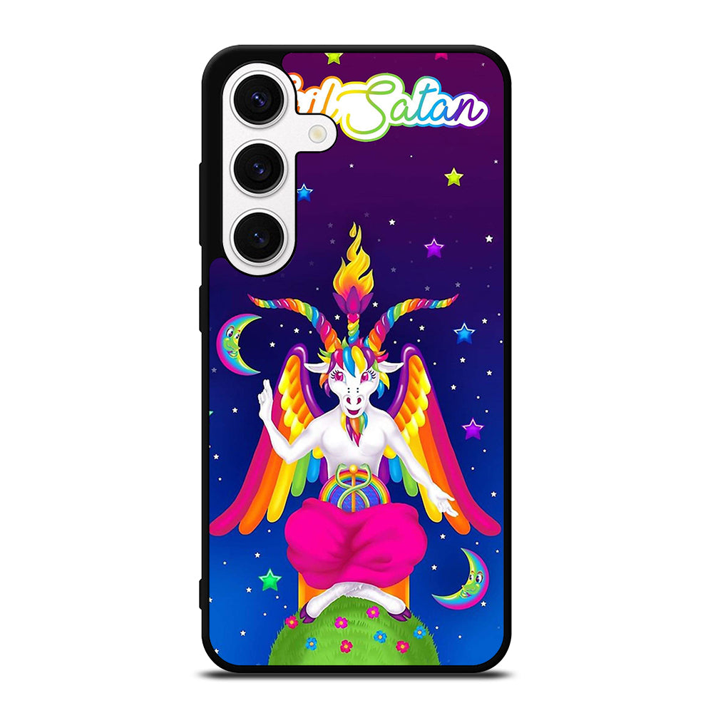 LISA FRANK RAINBOW BAPHOMET Samsung Galaxy S24 Case Cover