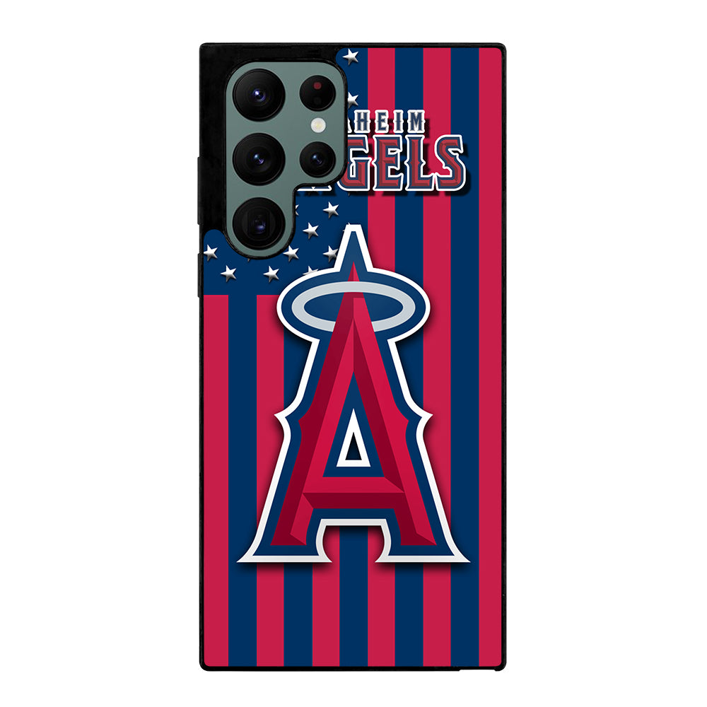 LOS ANGELES ANGELS MLB LOGO 3 Samsung Galaxy S22 Ultra Case Cover