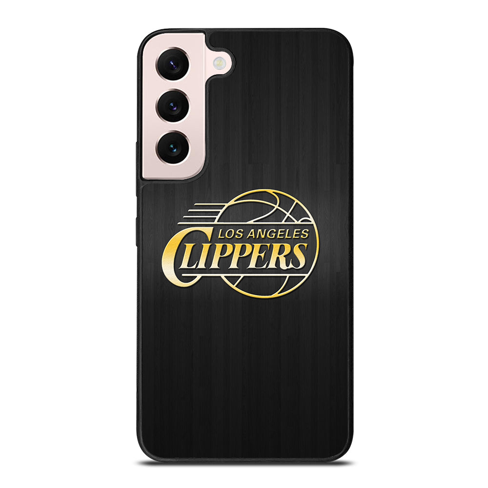 LOS ANGELES CLIPPERS WOODEN GOLD Samsung Galaxy S22 Plus Case Cover