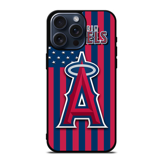LOS ANGELES ANGELS MLB LOGO 3 iPhone 15 Pro Max Case Cover
