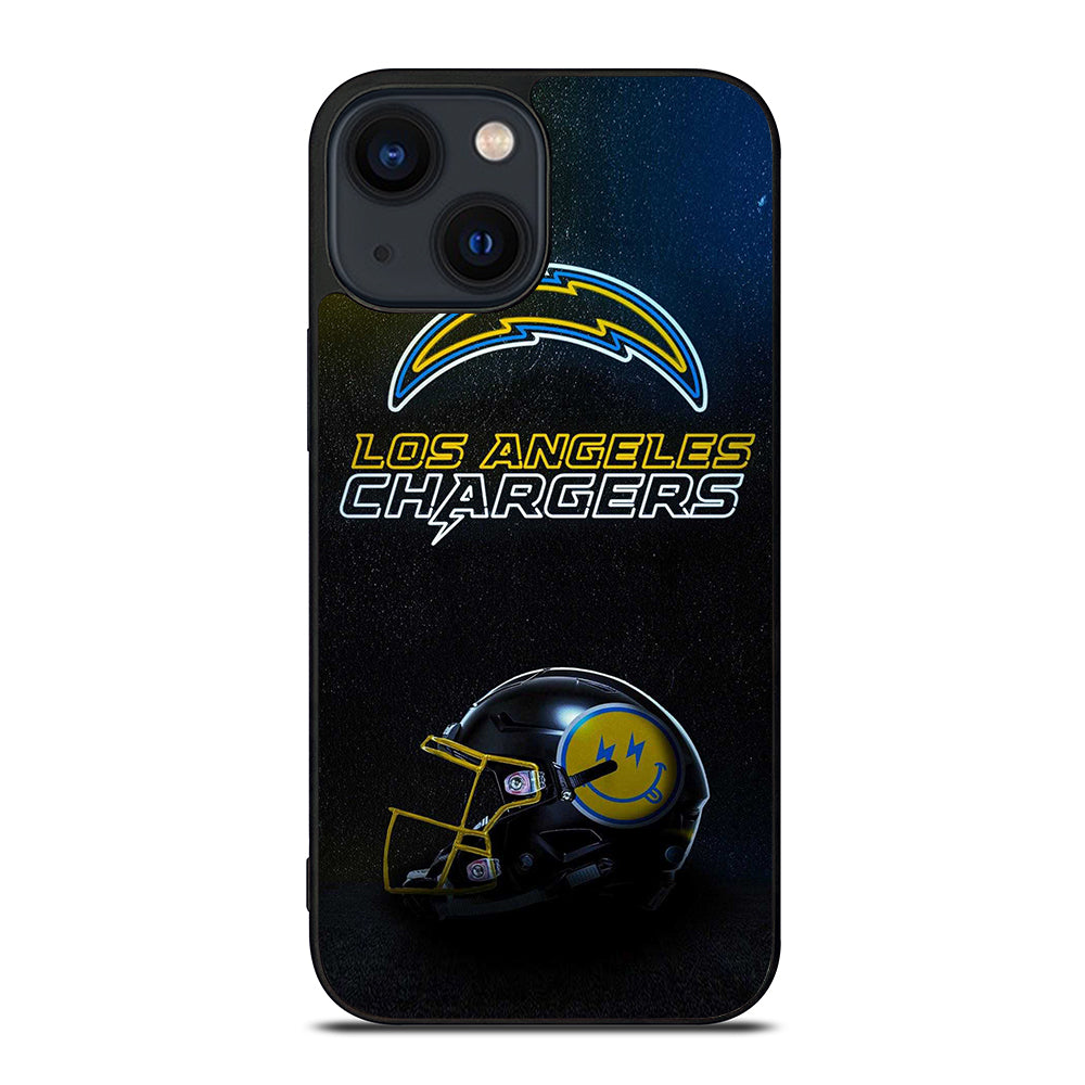LOS ANGELES CHARGERS FOOTBALL HELMET iPhone 14 Plus Case Cover