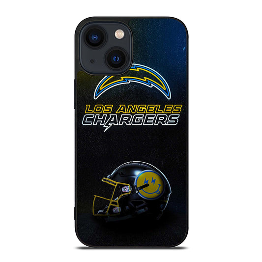 LOS ANGELES CHARGERS FOOTBALL HELMET iPhone 14 Plus Case Cover