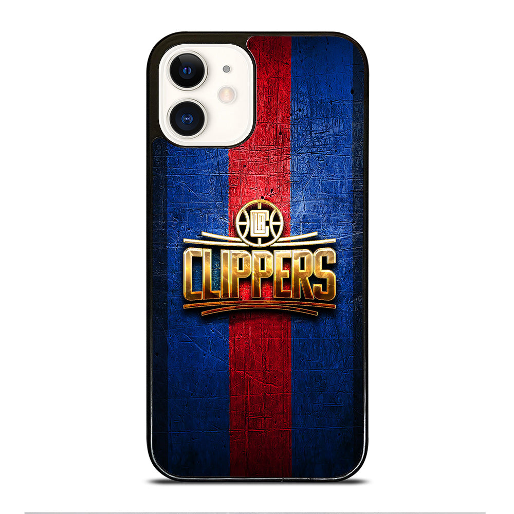 LOS ANGELES CLIPPERS GOLD LOGO iPhone 12 Case Cover