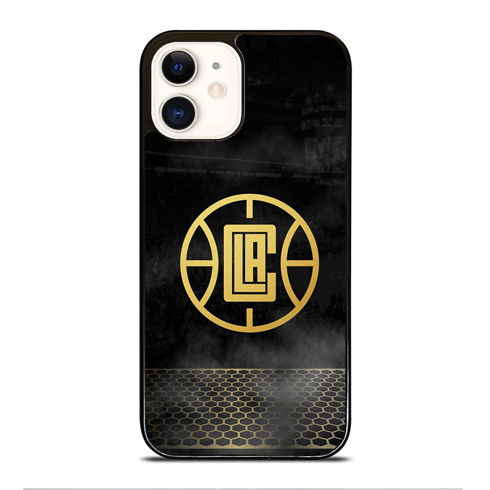 LOS ANGELES CLIPPERS GOLD iPhone 12 Case Cover
