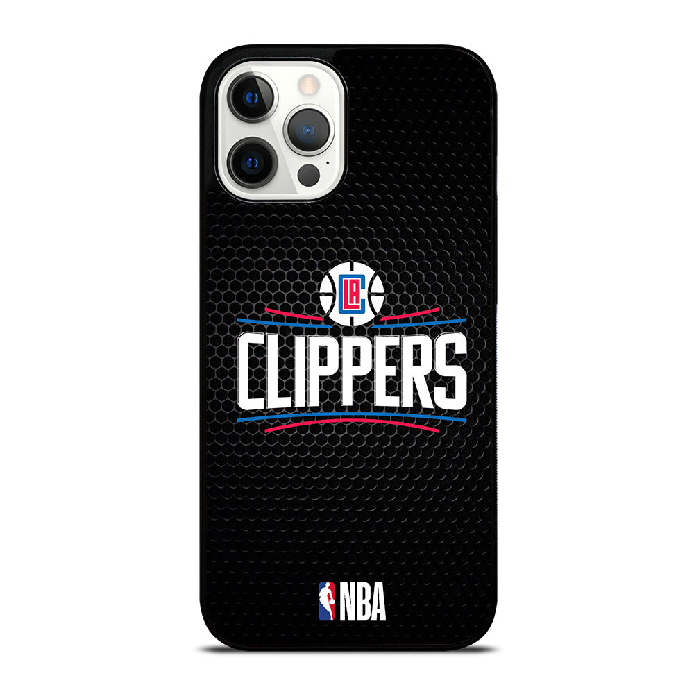 LOS ANGELES CLIPPERS METAL LOGO iPhone 12 Pro Max Case Cover
