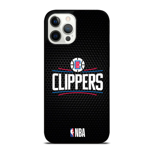 LOS ANGELES CLIPPERS METAL LOGO iPhone 12 Pro Max Case Cover